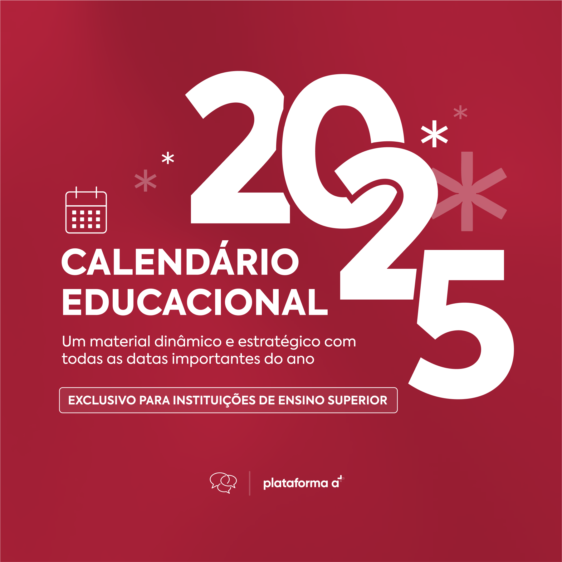 Calendário escolar 2025 contagem 2